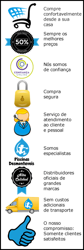 9 razões para comprar em Piscinasdesmontaveis.pt