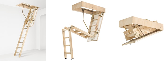 Escadas de sótão práticas e funcionais Escadas de Sótão