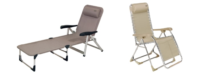 Espreguiçadeiras Crespo para desfrutar ao ar livre Espreguiçadeiras Crespo