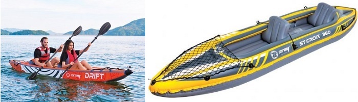 Pratique o seu desporto favorito com os kayaks de grande qualidade ao melhor preço Kayaks