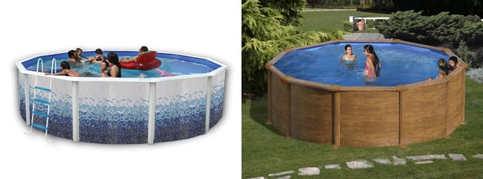 Piscinas decoradas das marcas Toi e Gre Piscinas Decoradas