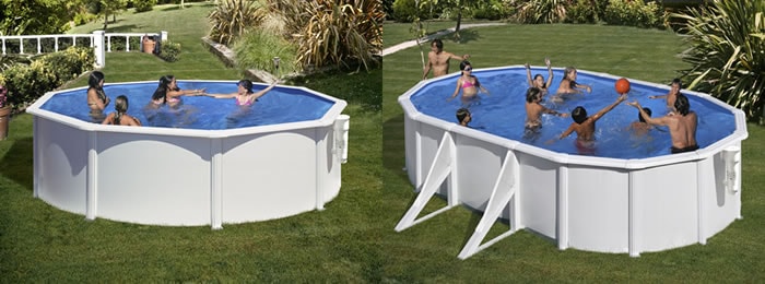 Piscinas Gre Azores a opção de 132 cm de altura mais económica Piscinas Gre Azores