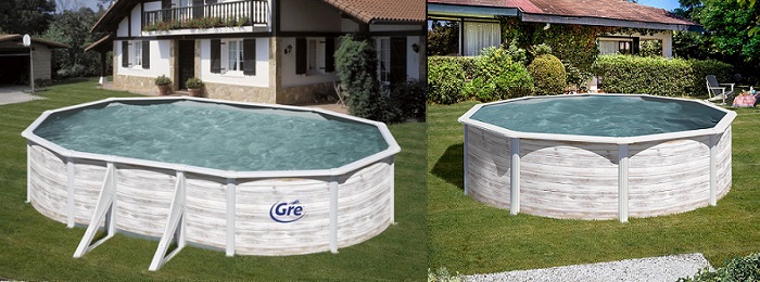 As piscinas Gre Finlândia são uma novidade no mercado com um design muito elegante. <BR><BR> Piscinas Gre Finlândia
