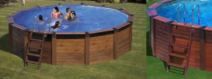 Piscinas de Madeira Gre Hawaii, alta qualidade para o seu desfrute Piscinas de Madeira Gre Hawaii