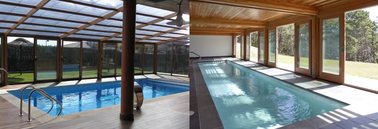 Piscinas interiores para desfrutar todo o ano Piscinas Interiores