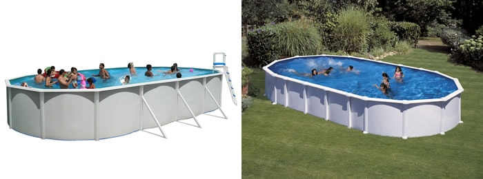 As melhores piscinas ovais Piscinas Ovais