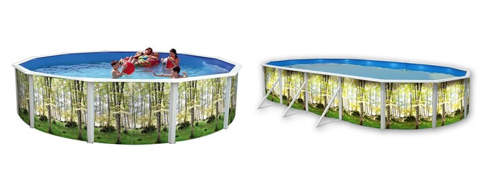 Piscinas Toi Floresta, para sentir-se em plena natureza Piscinas Toi Floresta