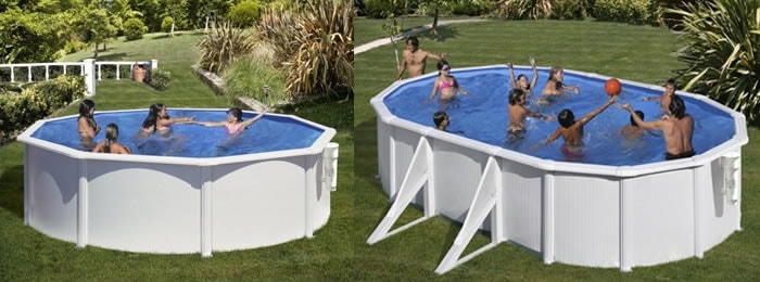 Piscinas WET, os modelos em aço mais baratos Piscinas WET