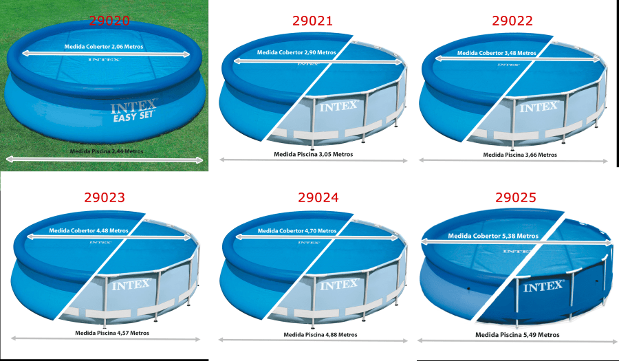 Cobertura Solar para Piscinas Intex