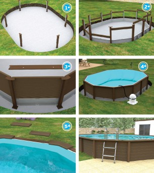 Piscina Naturalis Decagonal 493x472 cm