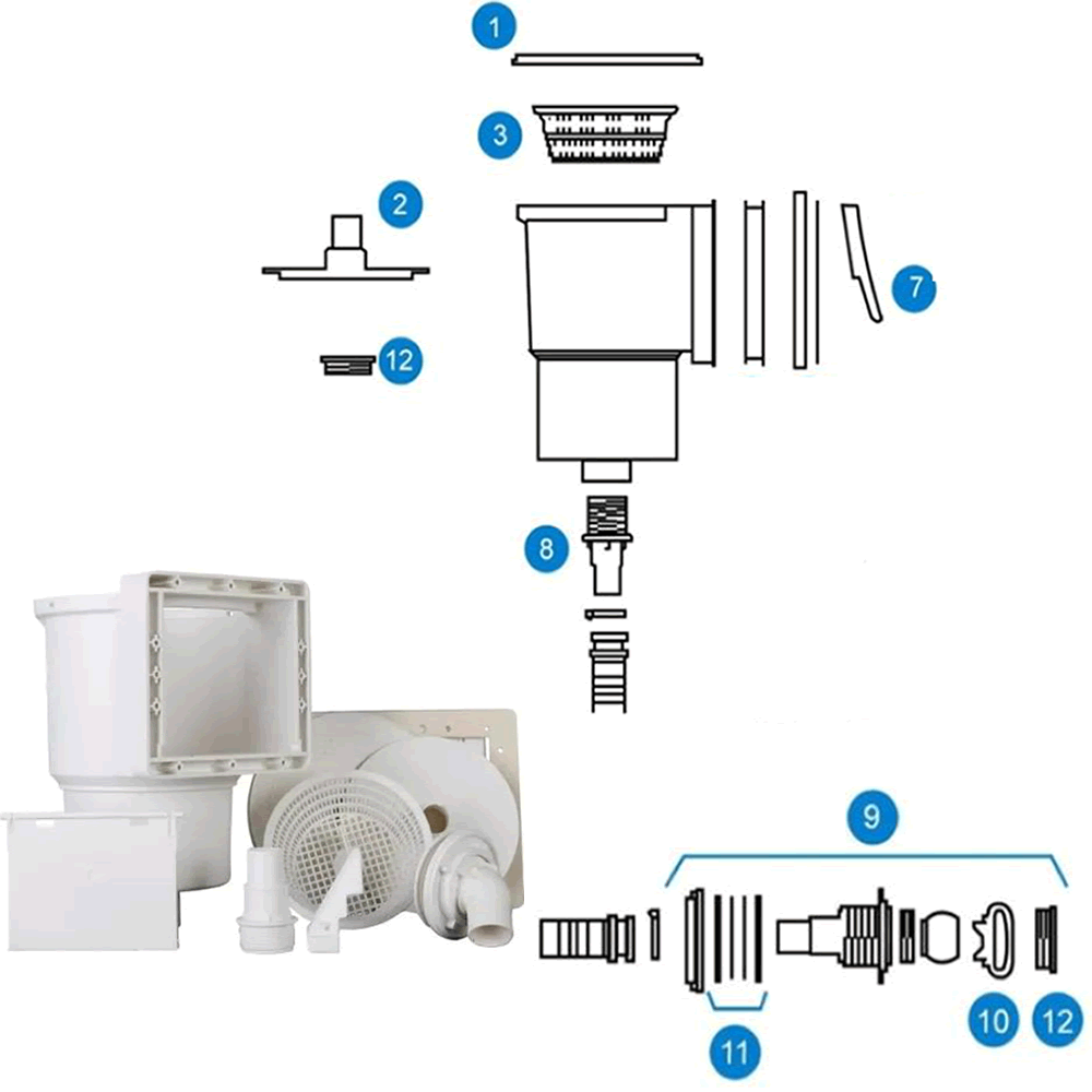 Reposições Skimmer Gre AR100