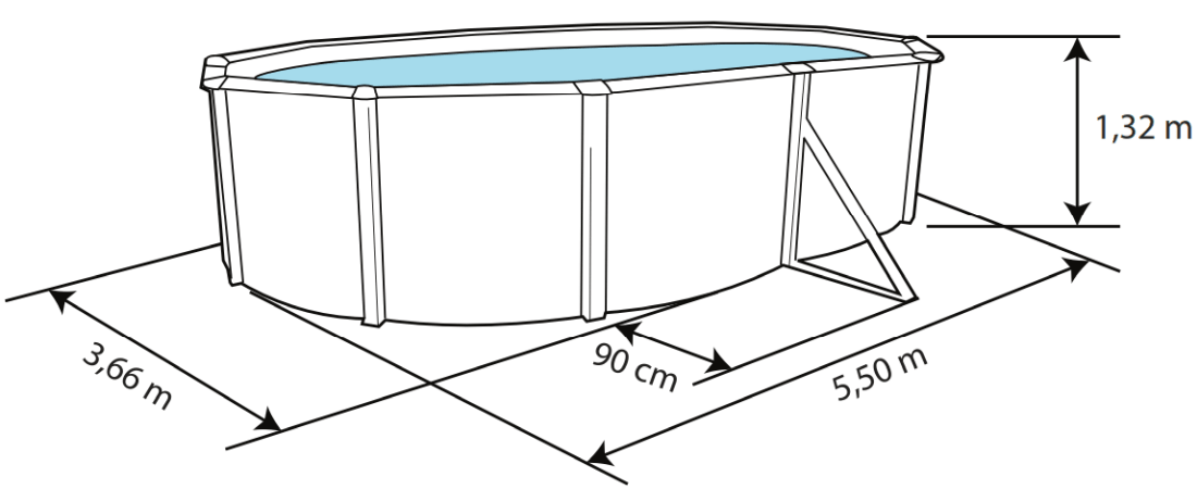 Piscina Toi Magnum Compacta 550x366x132 1159