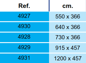 Cobertura Isotérmica para Piscinas Toi Ovais