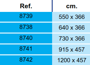 Tapete de chão para Piscinas Toi Ovais