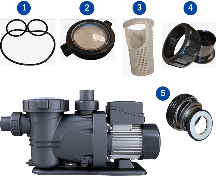 Reposições da Bomba Premium de Gre PP101 PP151 PP201