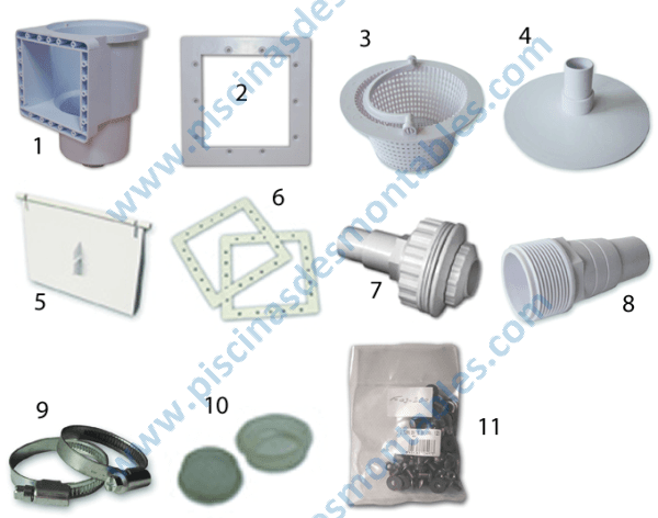 Peças de Reposição para Skimmer Toi 4863